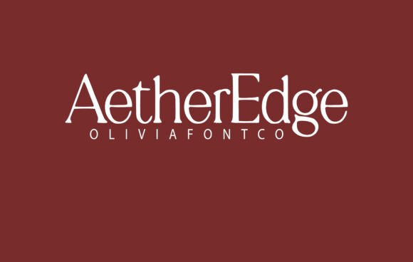 Aetheredge Font: Elevate Your Visual Design