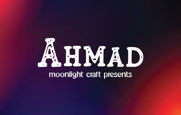 Ahmad: The Handwritten Font for Modern Design