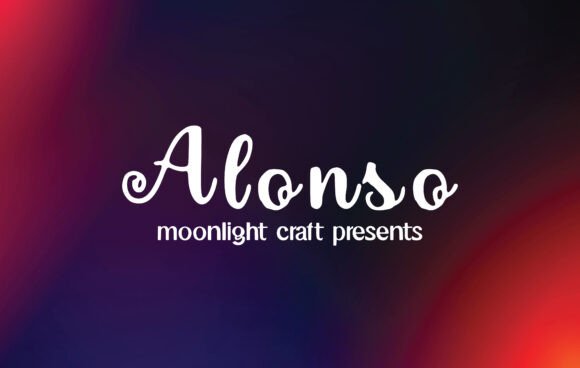Alonso: Elevating Design with Handwritten Elegance