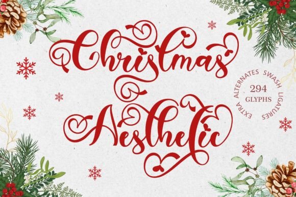 Christmas Aesthetic: A Designer's Guide to Festive Typography