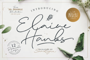 Elaine Hanks: The Handwritten Font for Authentic Branding