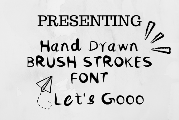Handdrawn Brush Strokes: Unleash Creative Energy