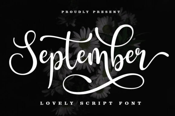 September Script: Elegant Typography for Modern Design
