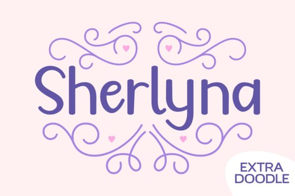 Sherlyna: A Handwritten Font for Friendly Design