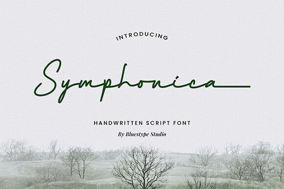 Symphonica: The Timeless Font for Elegant Design