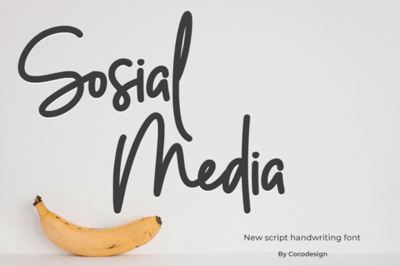 The Art of Elegant Typography: The Sosial Media Font