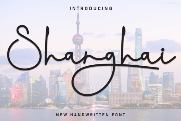 The Shanghai Font: Elegance Meets Modern Design